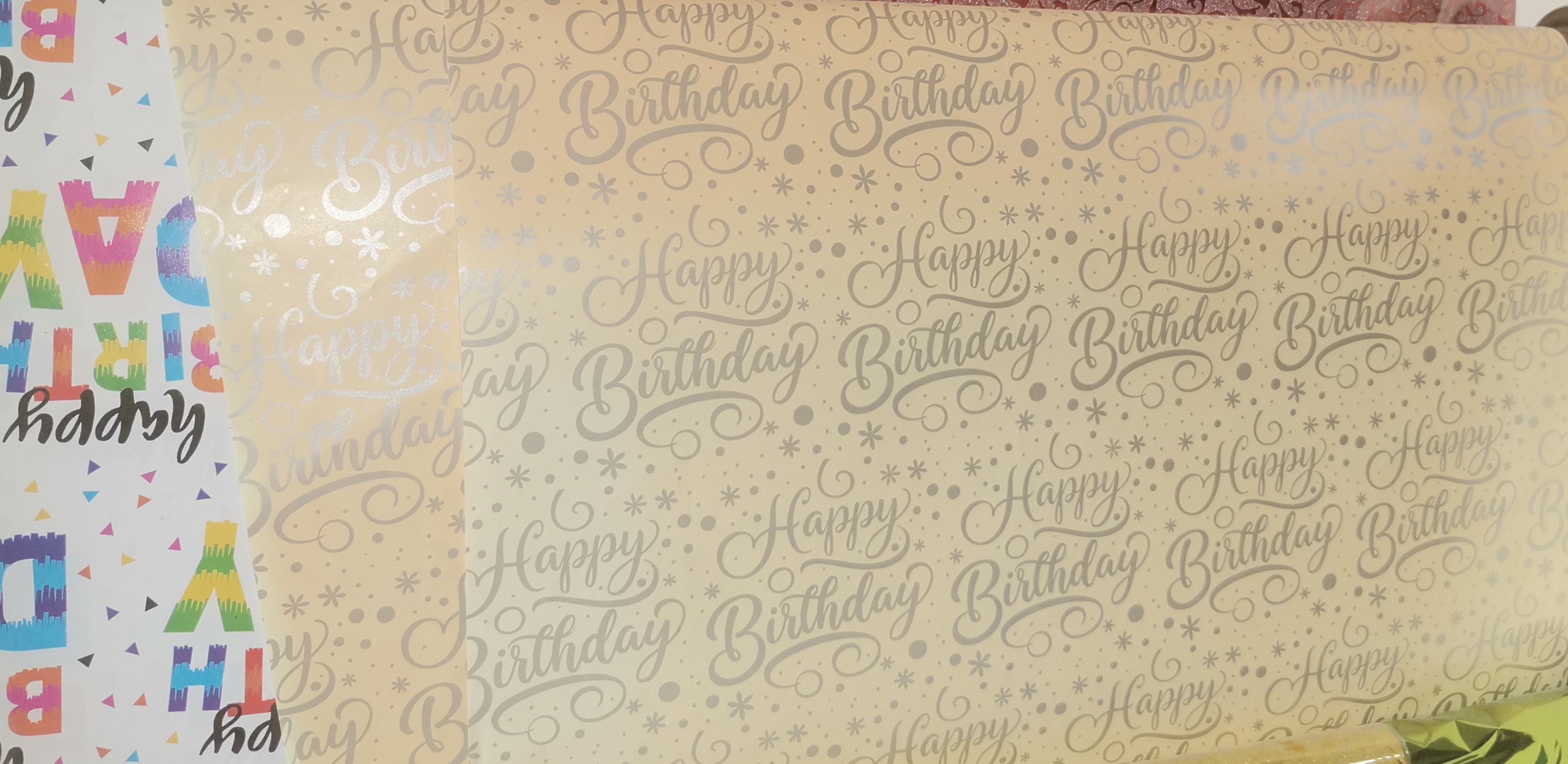 Gift Sheet - Birthday Packing