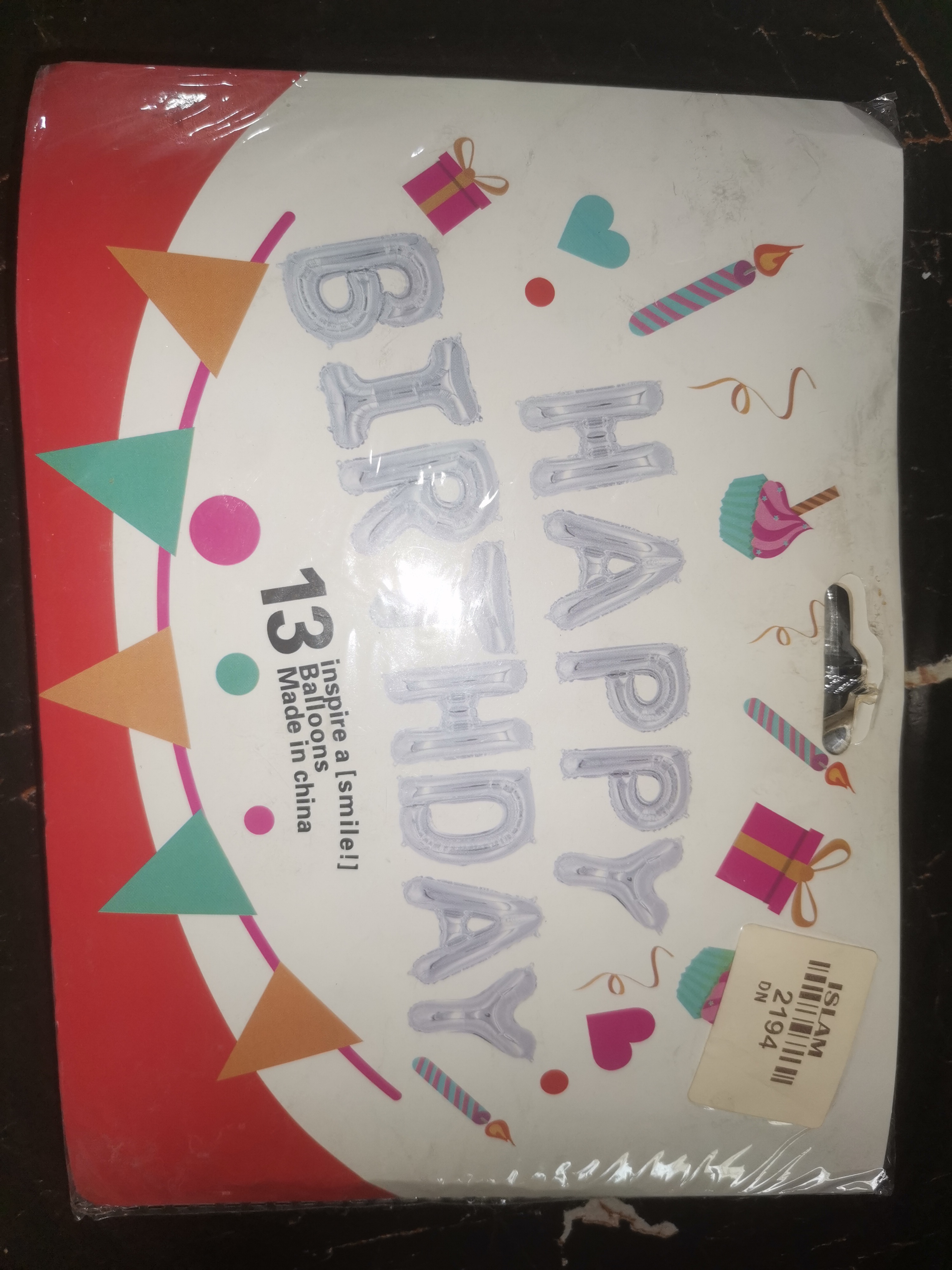 Foil Ballon - HBD (18-Inch)