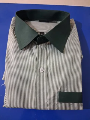 School Shirt (Green Cuff/Color - Insaf)