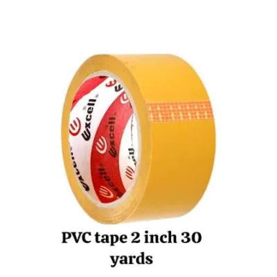 Brown Packing Tape, PVC Tape, Clear Tape, 2-inch, 30-yard