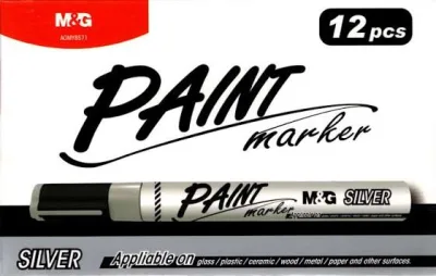MG Paint Marker Silver No-8571