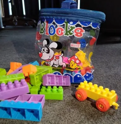 Building Blocks Toy For Kids - 72 Pcs