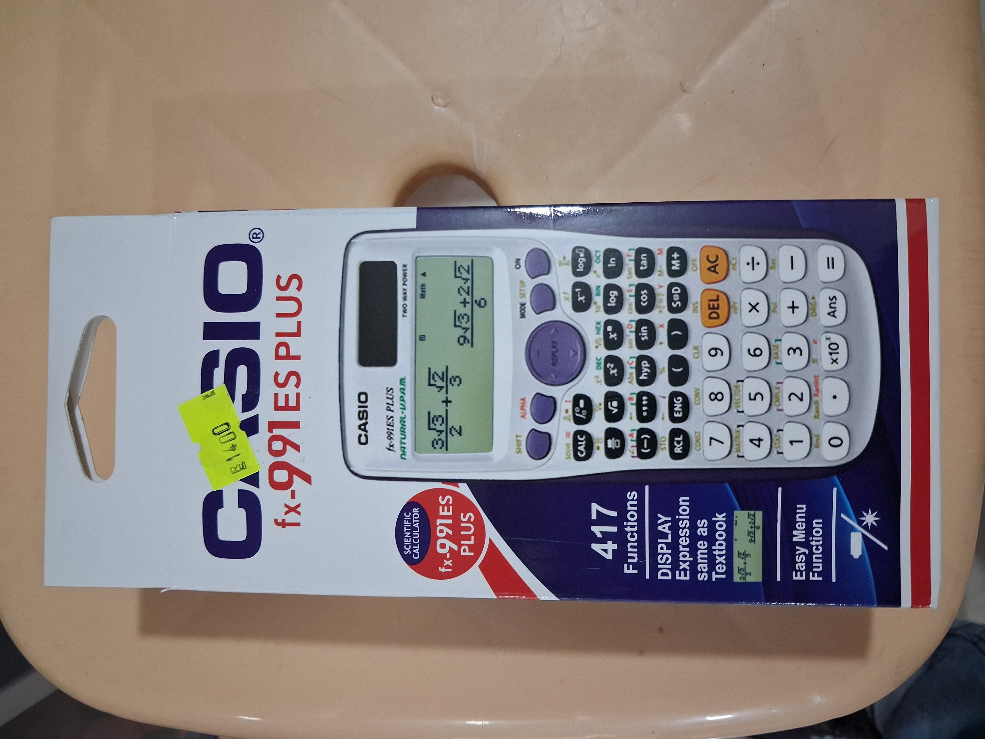 Casio Calculator fx-991ESO2 Plus (417 Functions)