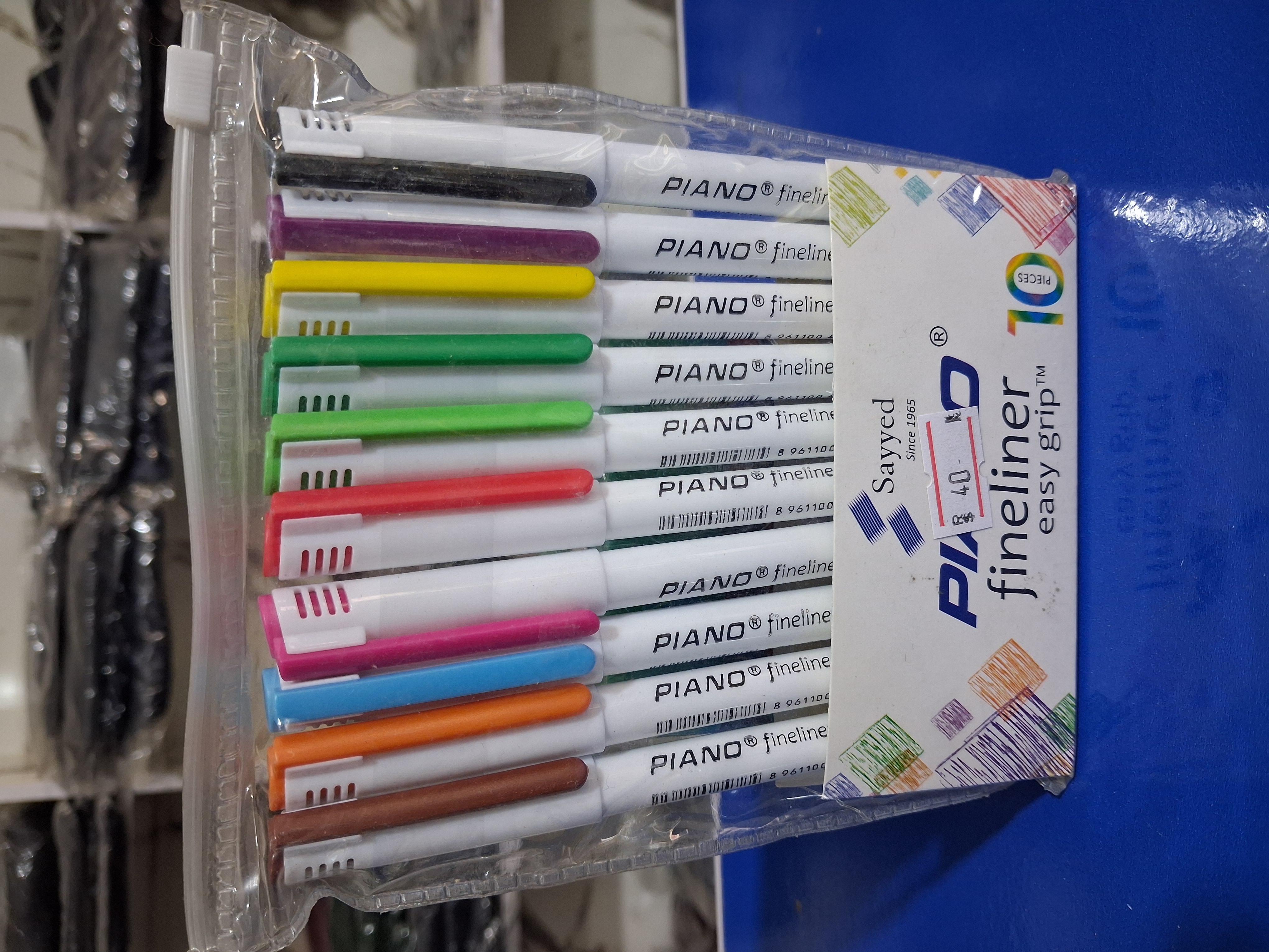 Piano Fineliner Pointer Set